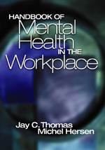 Handbook of Mental Health in the Workplace