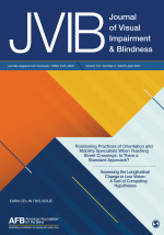 Journal of Visual Impairment & Blindness