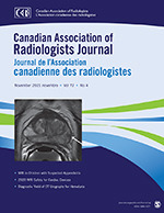 Canadian Association of Radiologists Journal