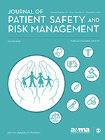 Journal of Patient Safety and Risk Management