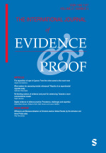 The International Journal of Evidence & Proof