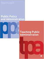 Journal package: Public Policy and Administration and Teaching Public Administration